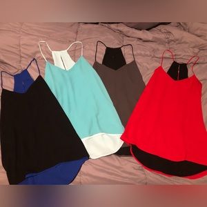 Bundle of Express tank tops